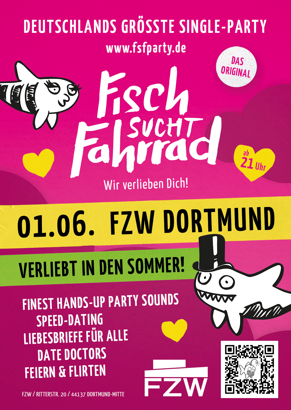 Fisch sucht Fahrrad Single Party 01.06.2024 in Dortmund