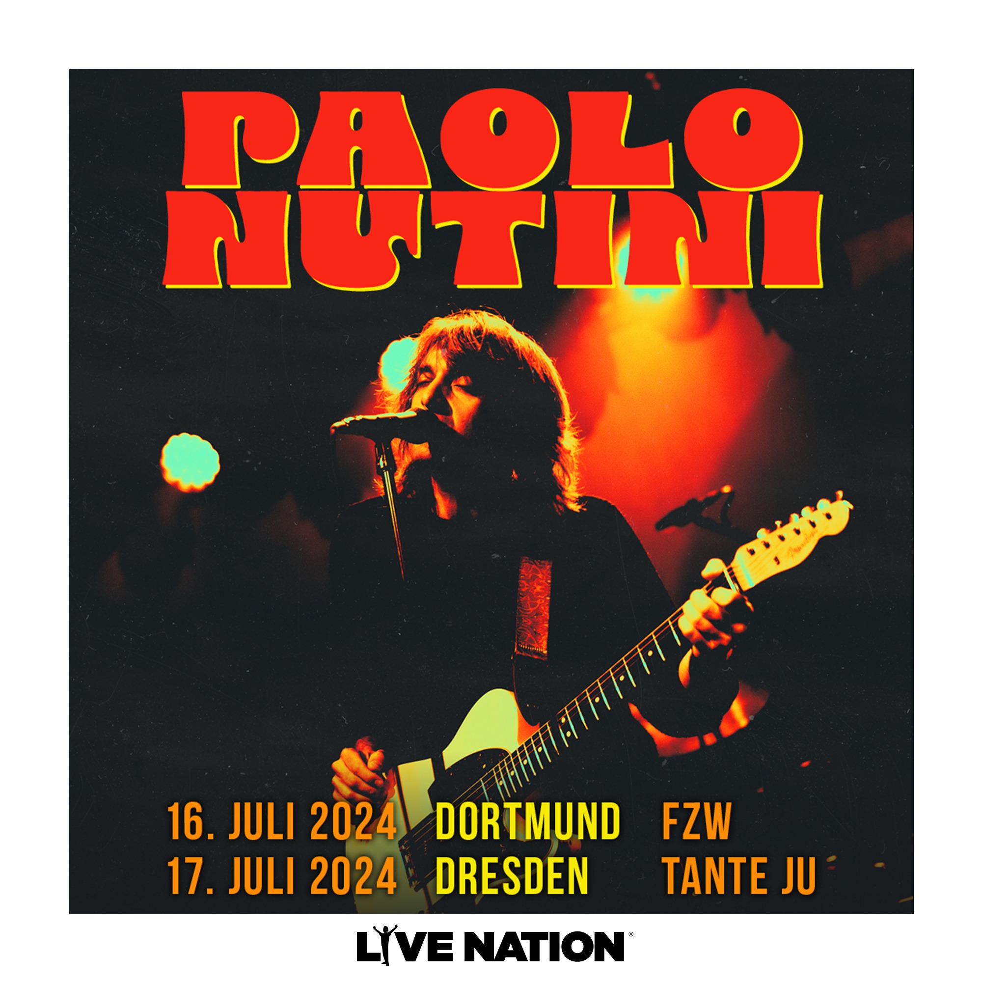 Paolo Nutini live im FZW in Dortmund 2024.