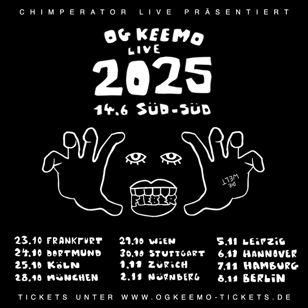 OG Keemo live im FZW in Dortmund 2025.