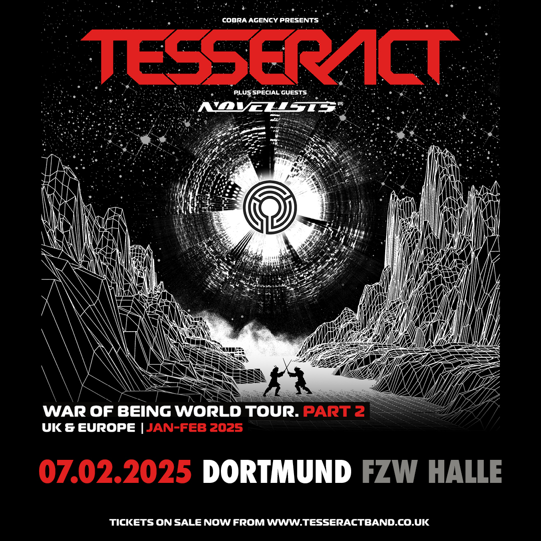 Progressive-Metal Band TesseracT live Konzert im FZW in Dortmund