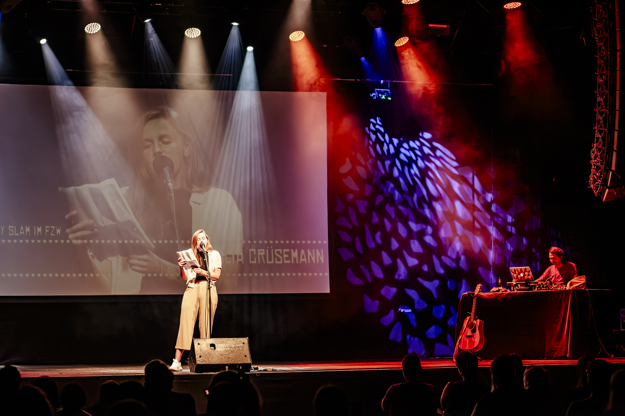 FZW Poetry Slam im FZW in Dortmund.